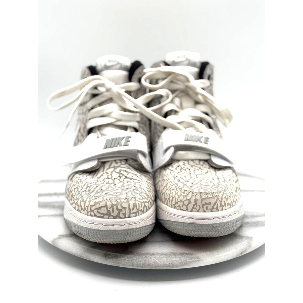 Nike Kids White and Gray Shoes